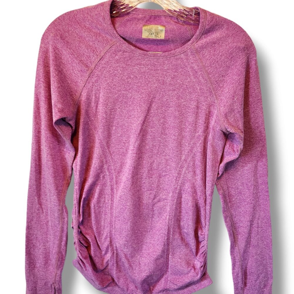 Athleta Fastest Track Long Sleeve Thumb Hole Shirt